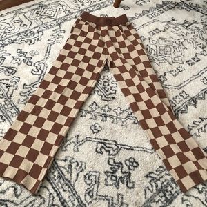 Checkered pants
